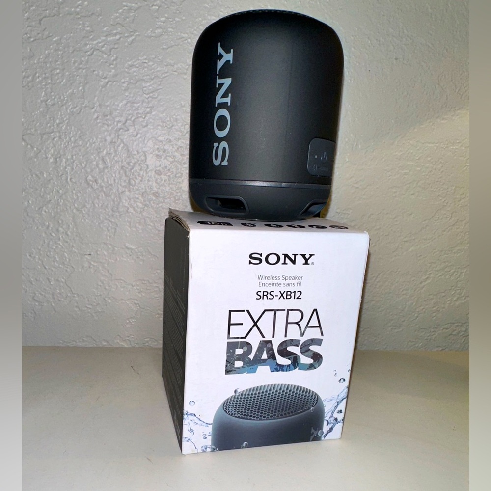 NEW Sony extra bass bluetooth speaker